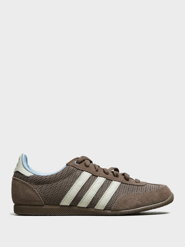 Adidas - Japan W Sneakers in Trace Brown, Off White and Clear Sky