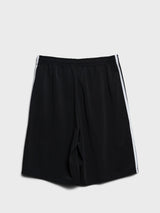 Adidas - Adicolor Firebird Long Shorts in Black and White