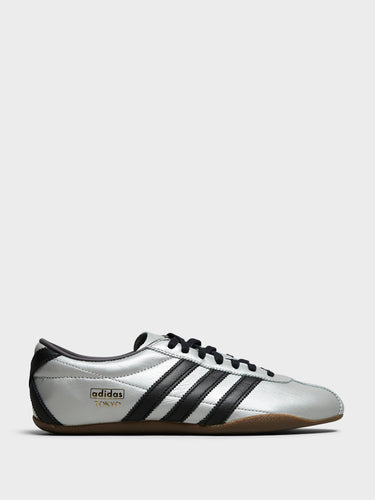 Adidas - Tokyo Decon Sneakers in Silver Metallic, Core Black and Gum