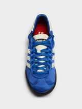 Adidas - Wales Bonner Karintha Lo Satin Sneakers in Supplier Colour, Cream White and Blue