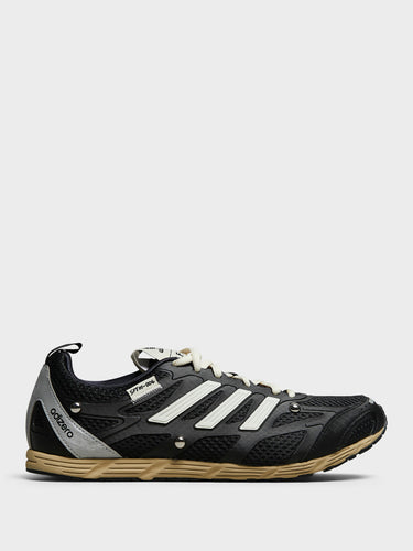 Adidas - Adizero PR SFTM Sneakers in Core Black, Cream White and Silver Metallic
