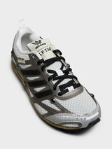 Adidas - Adizero PR SFTM Sneakers in Grey One, Core Black and Matte Silver