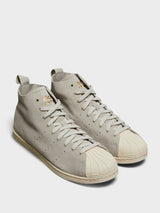 Adidas - adidas Originals x Wales Bonner SUPERSTAR HI in Cream