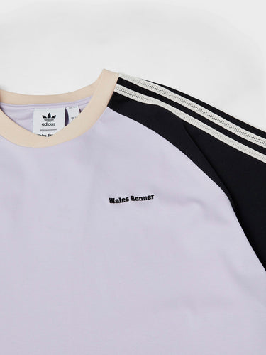 Adidas - Wales Bonner Cali T-Shirt in Purple Tint and Black