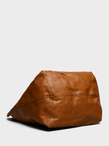 AF Agger - Leather Tote Bag in Cognac