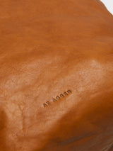 AF Agger - Leather Tote Bag in Cognac
