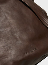 AF Agger - Leather Bucket Bag in Brown