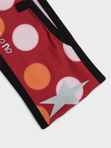 Alex Zono - Star Studded Belt in Red, Purple, Orange and Silver