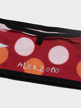 Alex Zono - Star Studded Belt in Red, Purple, Orange and Silver