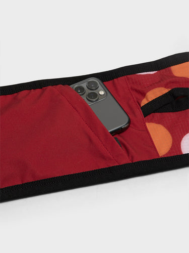 Alex Zono - Star Studded Belt in Red, Purple, Orange and Silver