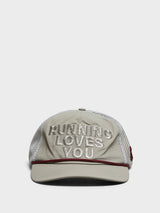 Alex Zono - Running Loves You Trucker Hat in Silver