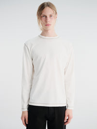 Another Aspect - Another T-Shirt 3.0 in White and Brown
