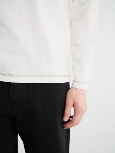 Another Aspect - Another T-Shirt 3.0 in White and Brown