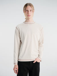 Another Aspect - ANOTHER T-Shirt 3.0 in Grey and Burnt Red