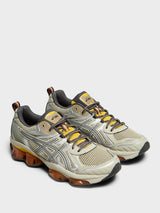 Asics - Gel-Quantum Kinetic Sneakers in Fossil/Pure Silver