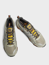 Asics - Gel-Quantum Kinetic Sneakers in Fossil/Pure Silver