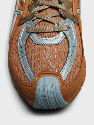 Asics - UB12-S Gel-SD-Lyte Sneakers in Dolphin Grey and Rust Orange