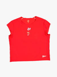 Alex Zono - Sky Crop T-shirt in Red