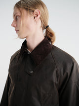 Barbour - OS Bedale Wax Jacket in Dark Brown