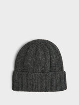 Beams Plus - Cashmere Rib Watch Cap Beanie in Charcoal