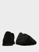 Birkenstock - Utti Lace Suede Leather Shoes in Black