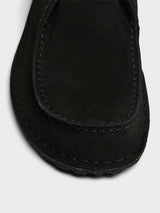 Birkenstock - Utti Lace Suede Leather Shoes in Black