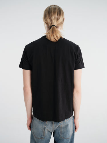 Comme des Garçons PLAY - Red Heart T-Shirt in Black
