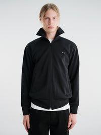 Comme des Garçons PLAY - Sweatshirt with Black Emblem in Black