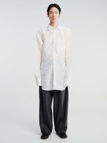 Comme des Garçons Homme Plus - Shirt in White