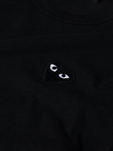 Comme des Garçons PLAY - Black Heart T-Shirt in Black
