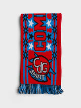 Comme des Garçons SHIRT - Mens Scarf in Red and Blue