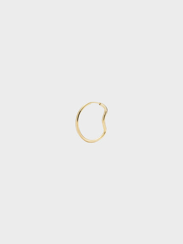 Maria Black - Copenhagen 20 Hoop Earring with Gold Plating