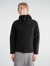 C.P. Company - Pro-Tek Primaloft® Silver Hooded Jacket in Black