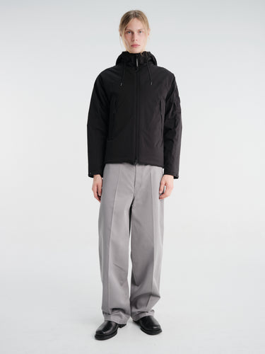 C.P. Company - Pro-Tek Primaloft® Silver Hooded Jacket in Black