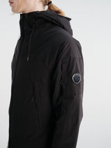 C.P. Company - Pro-Tek Primaloft® Silver Hooded Jacket in Black