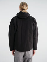C.P. Company - Pro-Tek Primaloft® Silver Hooded Jacket in Black