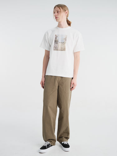 Dancer - Flute Tee White in White