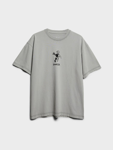 Dancer - OG Logo T-shirt in Oyster Grey