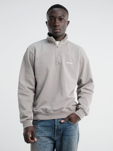Dancer - Half Zip Sweatshirt Grey in Grey