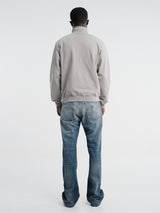 Dancer - Half Zip Sweatshirt Grey in Grey