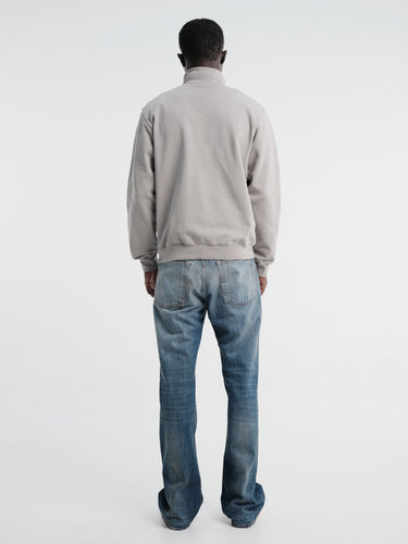 Dancer - Half Zip Sweatshirt Grey in Grey