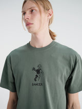 Dancer - Og Logo Tee Green in Green