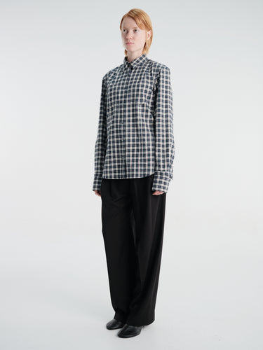 Dries Van Noten - Chloris Bis 4315 W.W.Shirt Pet in Petrol