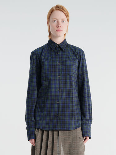 Dries Van Noten - Chloris Bis 4315 W.W.Shirt Gre in Green
