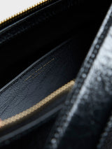 Dries Van Noten - Small Leather Shoulder Bag in Black