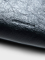 Dries Van Noten - Small Leather Shoulder Bag in Black