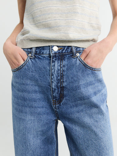 Dunst - Summer Relaxed Jeans in Classic Blue