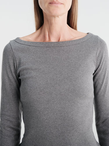 FLORE FLORE - Steffi Tee in Melee Grey