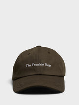 The Frankie Shop - Frankie Baseball Cap in Dark Brown
