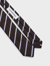 The Frankie Shop - Lene Striped Tie in Brown